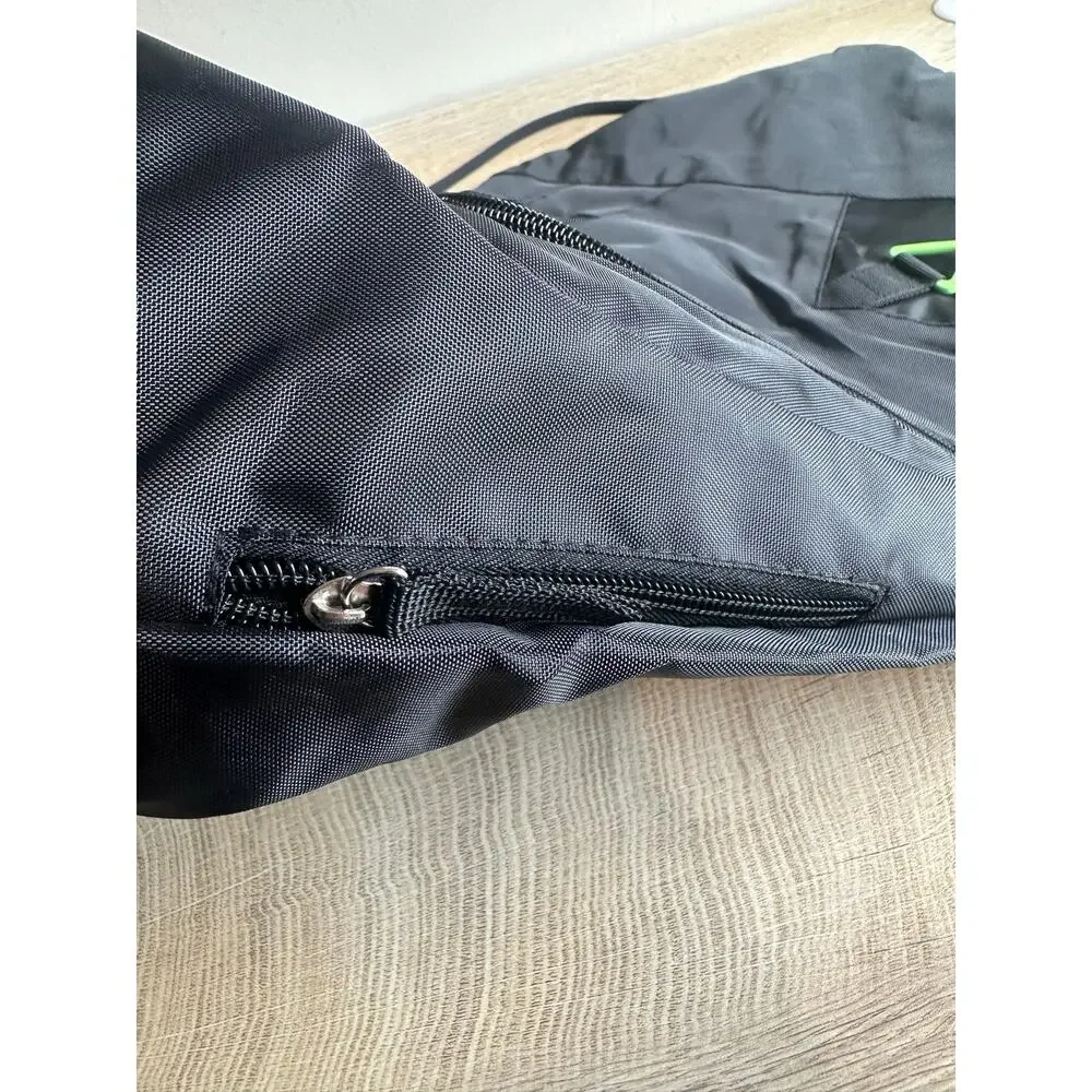 Monster Energy Deluxe Cinch Drawstring Backpack gym bag Black NEW